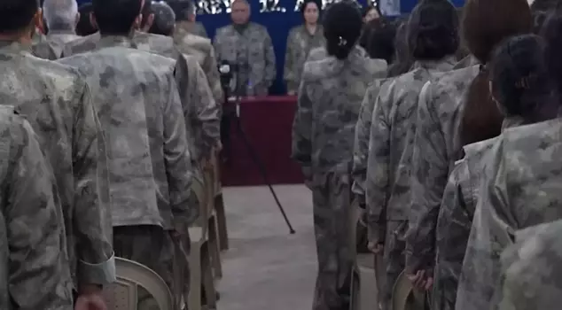 Here is the moment when the terrorist organization PKK said, 