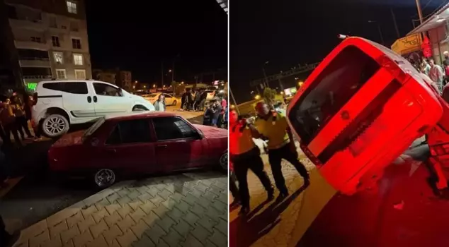 The light commercial vehicle hit the car for which he had taken a deposit to sell.