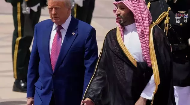 U.S. President Trump is in Saudi Arabia for the first leg of his Middle East tour.