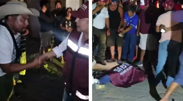 The mayoral candidate was killed during a live broadcast.