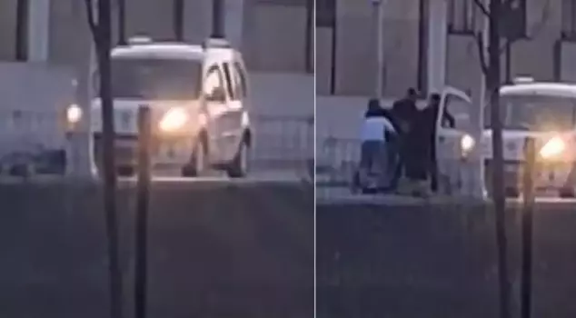 He dropped his friend out of the window while drifting.