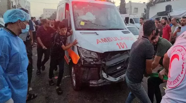 إسرائيل تشن هجومًا غادرًا على مستشفى أوروبا: 34 قتيلاً و40 جريحًا