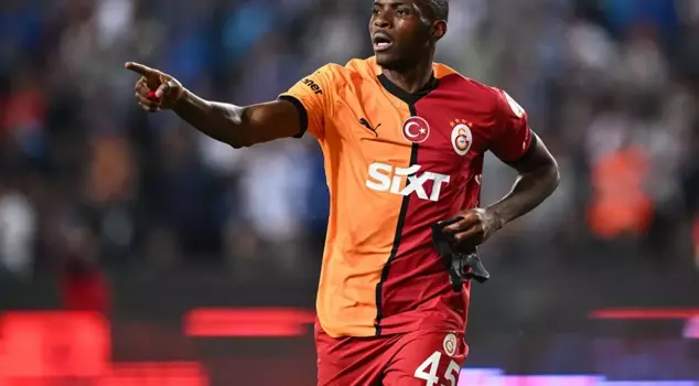The stands in Gaziantep roared with this sound for Osimhen.