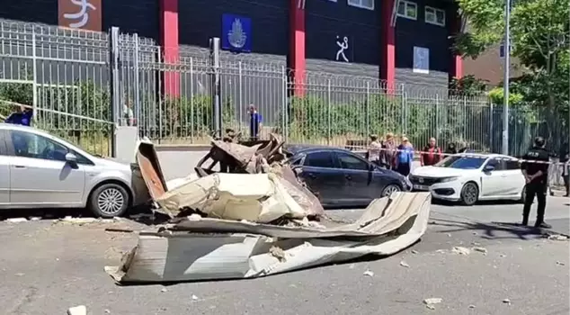 باخرة في مكان عمل في باغجيلار انفجرت.