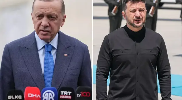 The Erdoğan-Zelensky meeting has begun.