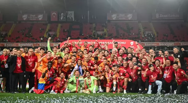 The football players will celebrate! A crazy bonus for Galatasaray, the champion of the Turkish Cup.