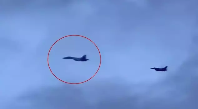 NATO and Russian aircraft faced off in the Baltic Sea.
