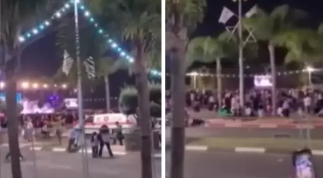 A missile launched from Yemen caused chaos in Tel Aviv! Sirens sounded, and Israelis fled in panic.