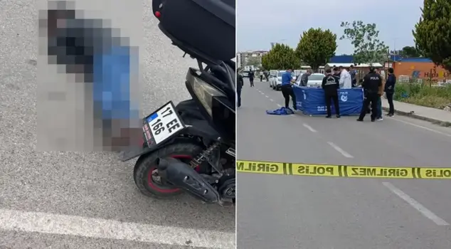 He shot his wife in the head after cutting her off with his vehicle.