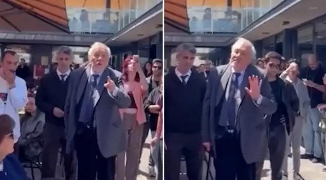 Discussion between İlber Ortaylı and students: Please put an end to this protest.