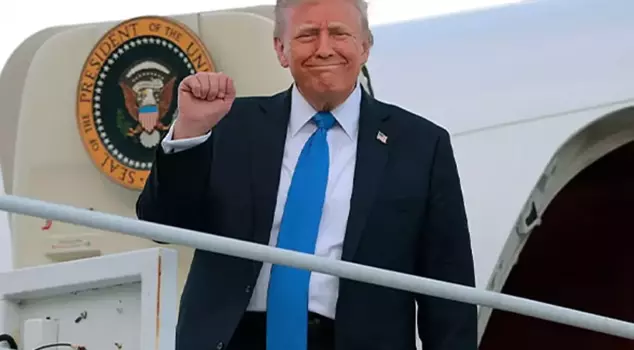 Trump broke the silence in Gaza on his way back from the Middle East: Very good things are going to happen.