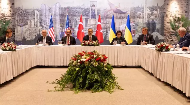 The meeting between the delegations of Turkey, the USA, and Ukraine has begun.
