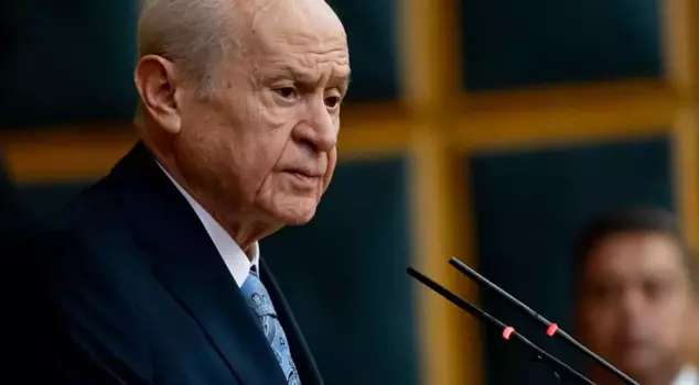 A message from Devlet Bahçeli highlighting his live broadcast: Peace is not a bird with one wing.