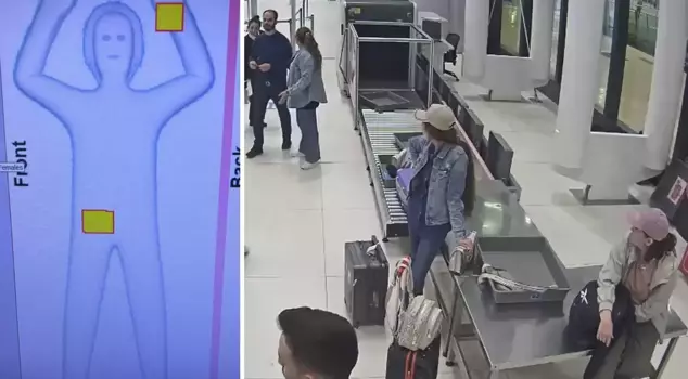 At Istanbul Airport, kilograms of gold were found in the genital organs of three women.