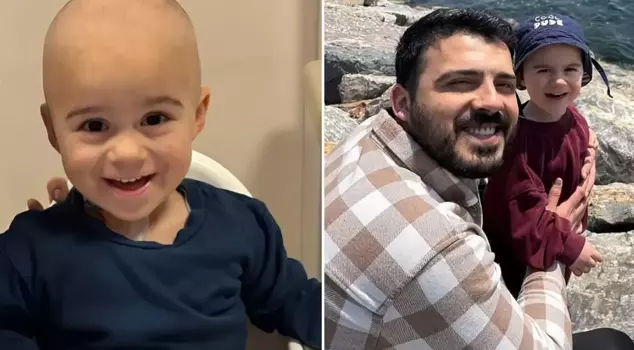 The father's wish, whose son overcame cancer, was touching.