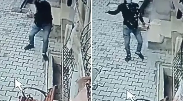 He attacked his spouse's family with acid during the divorce process.