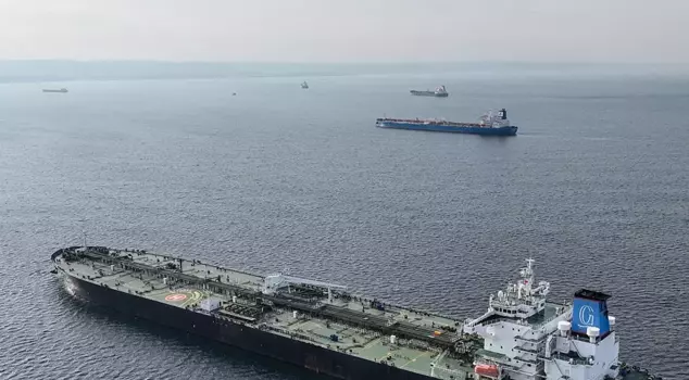 Russia seized a Greek oil tanker in the Baltic Sea.