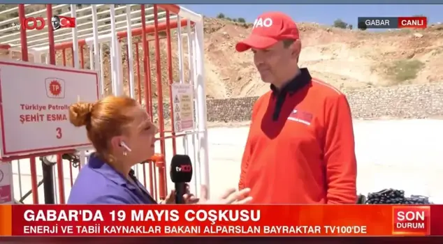 The Energy Minister Bayraktar spoke to tv100: 