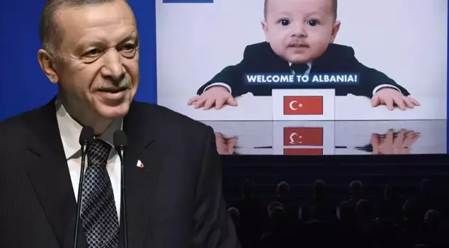 Erdoğan commented on the baby photo created by artificial intelligence.