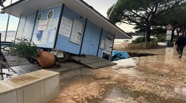 Severe rain and flooding in France: 1 dead, 1 missing.