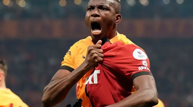 A post from Osimhen: Galatasaray fans flooded the comments.