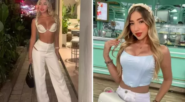 The social media influencer, a young woman, was killed by an attacker disguised as a courier.
