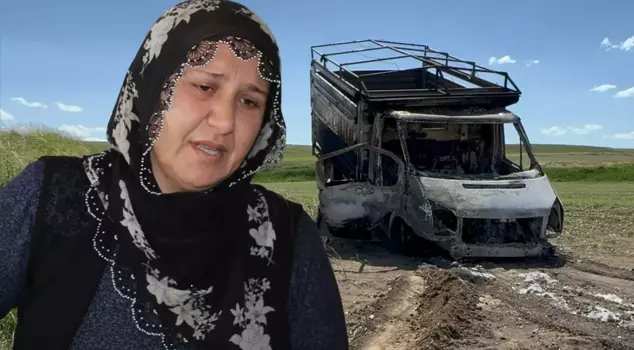 The grieving mother spoke about the incident in which her husband and son were burned to death: 