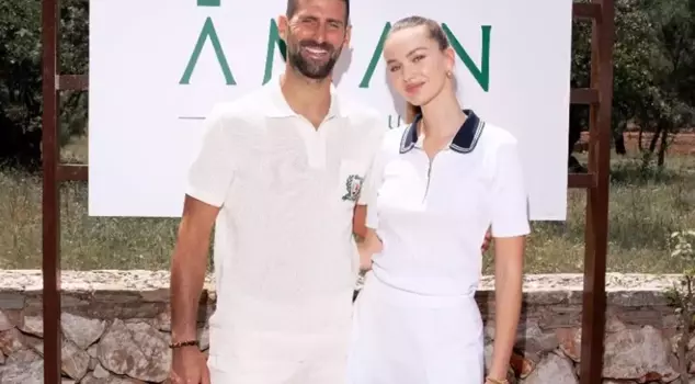 World-famous tennis player Novak Djokovic is in Bodrum with Hollywood star Redmane.