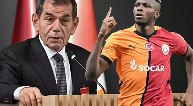 Dursun Özbek announced the crazy offer for Osimhen.
