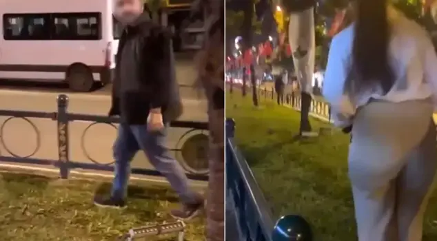 Türk bayrağını yakmaya çalışan şüpheli yakalandı! Bakın üstünden ne kimliği çıktı. 

تم القبض على المشتبه به الذي حاول إحراق العلم التركي! انظروا ما هي هويته التي عُثر عليها معه.