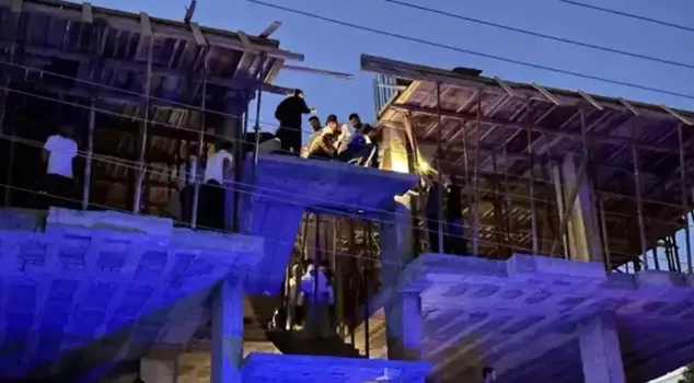 A construction worker who came into contact with a high voltage line lost his life.