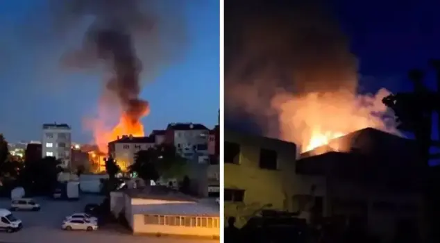 A fire broke out at a workplace in Balıkesir! One person lost their life.