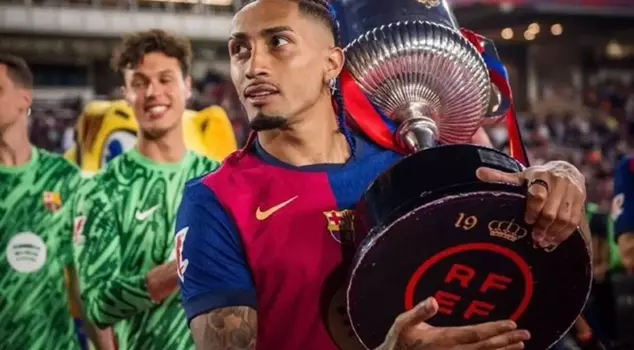 Barcelona has extended Raphinha's contract until 2028.