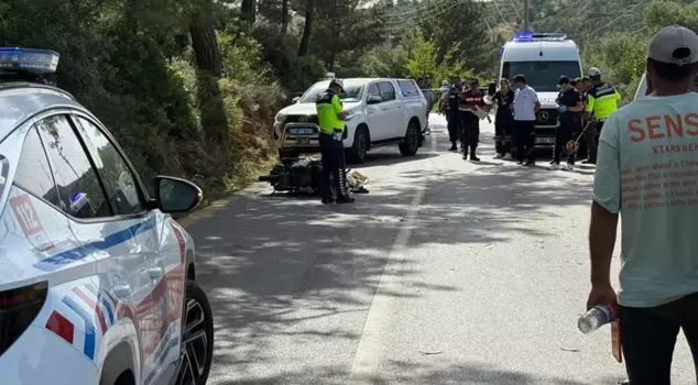 Terrible accident in Bodrum! A 16-year-old motorcyclist lost his life.