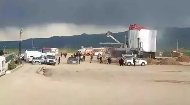 Explosion at asphalt plant in Erzurum! 1 worker has lost their life.