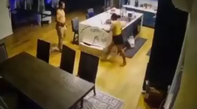 During the argument, he shot and killed his wife, who had attacked him with a knife.