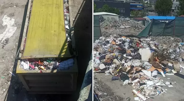 In the heart of the district, a disgrace! Citizens are in revolt, the municipality is silent.
