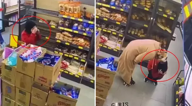 The young girl working at the chain store could no longer endure what she had been through.