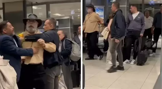 Famous restaurant operator Cüneyt Asan stirred up the airport: Who are you directing?