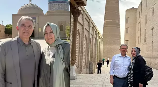 Abdullah Gül, who has been living away from the public eye, made an appearance during a trip.