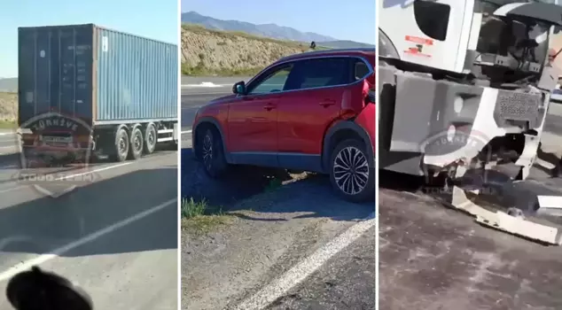 The big truck crashed into the back of the TOGG; everyone who saw it made the same comment.