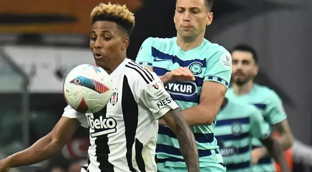 Beşiktaş collapsed in the dying moments of the match.