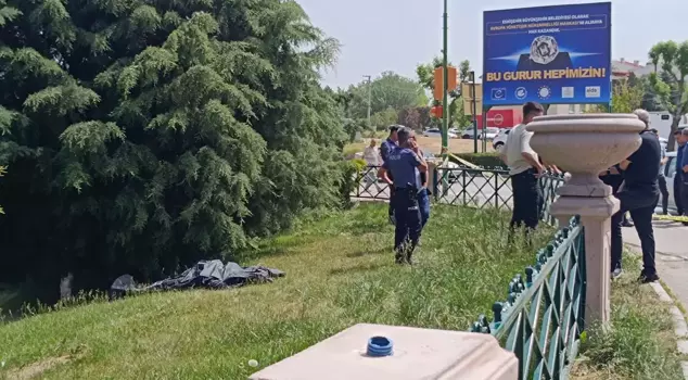 A male corpse was found in the Porsuk River in Eskişehir.