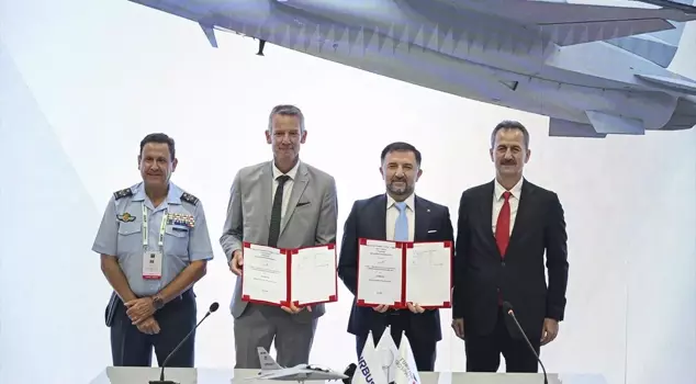 TUSAŞ and Airbus shake hands for the export of HÜRJET to Spain.
