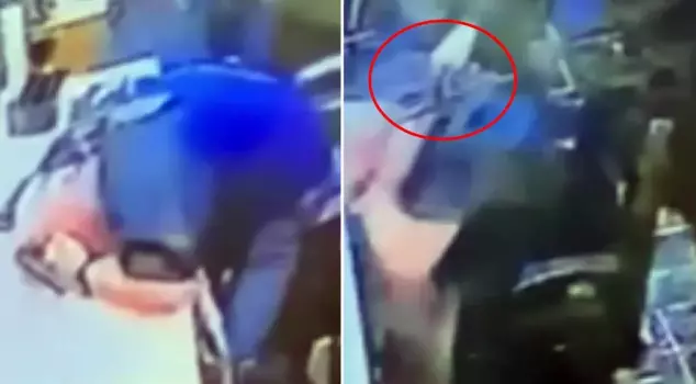 The brother's murder at the barber shop was captured on camera.