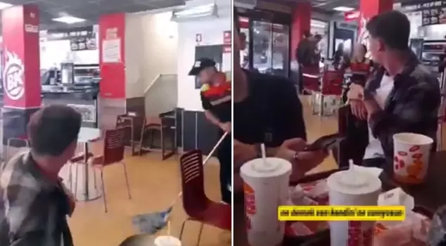 Scandal at the fast-food restaurant! She couldn't hold back her tears when she was scolded in front of everyone.