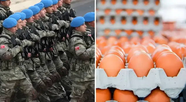 A new regulation has been introduced for egg exports for the Turkish Armed Forces (TSK).