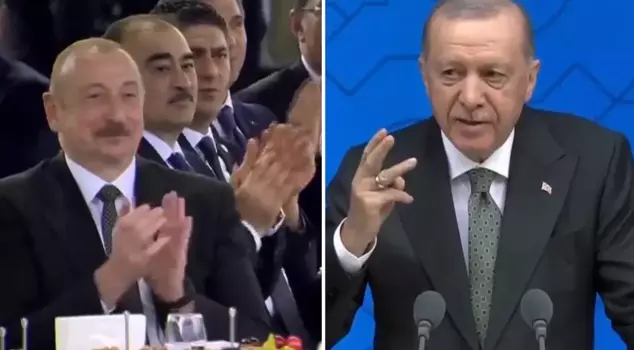 President Erdoğan's striking message in Azerbaijan: Three states, one nation.