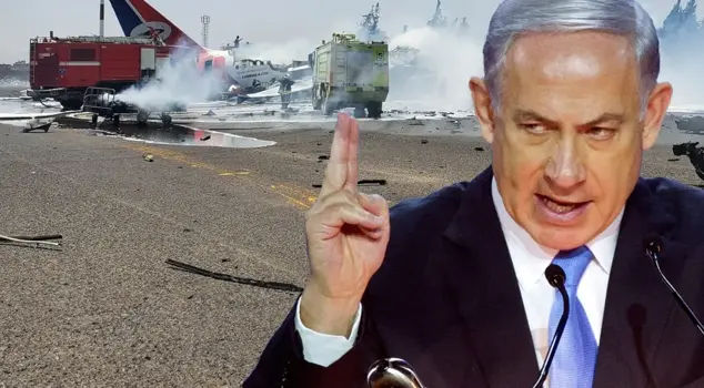 Israel bombed Sana International Airport.