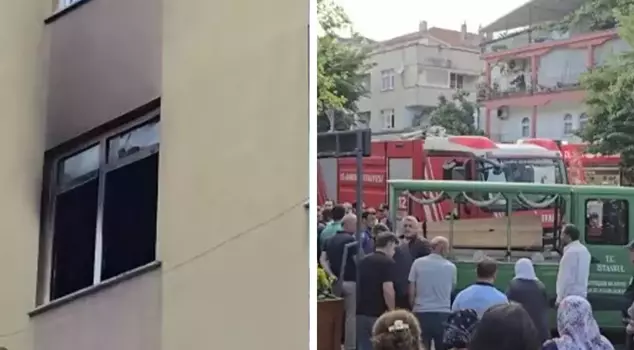 Fire in Çekmeköy! 75-year-old woman has lost her life.